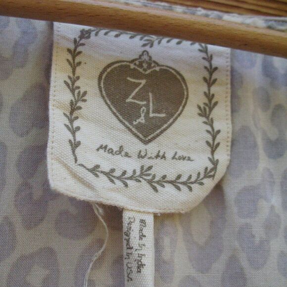 Z & L Europe Cheetah Print Tassel Boho Cover Up Top S M L XL One Size - Picture 10 of 10